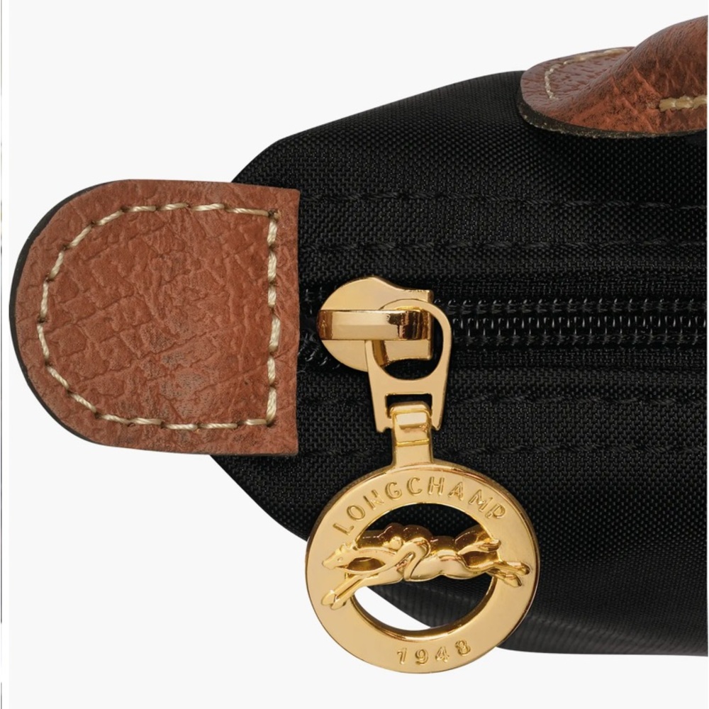 Longchamp Le Pliage Cosmetics Case Black - Picture 3 of 9